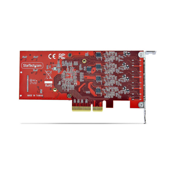 StarTech.com 4-Port USB Type-C PCIe Card, USB 3.2 10Gbps, USB-C PCI StarTech.com 4-Port USB Type-C PCIe Card, USB 3.2 10Gbps, USB-C PCI