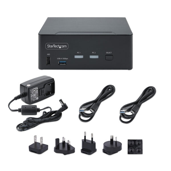 StarTech.com P2CDD143-KVM-SWITCH KVM switch Black StarTech.com P2CDD143-KVM-SWITCH KVM switch Black