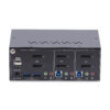 StarTech.com 2-Port Dual-Monitor DisplayPort KVM Switch, 4K 60Hz, 2x StarTech.com 2-Port Dual-Monitor DisplayPort KVM Switch, 4K 60Hz, 2x
