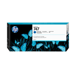 HP 747 300-ml Chromatic Blue DesignJet Ink Cartridge HP 747 300-ml Chromatic Blue DesignJet Ink Cartridge