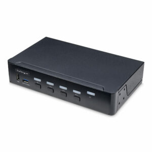 StarTech.com 4-Port DisplayPort KVM Switch, Single 4K 60Hz Monitor, StarTech.com 4-Port DisplayPort KVM Switch, Single 4K 60Hz Monitor,