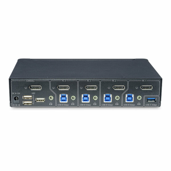 StarTech.com 4-Port DisplayPort KVM Switch, Single 4K 60Hz Monitor, StarTech.com 4-Port DisplayPort KVM Switch, Single 4K 60Hz Monitor,