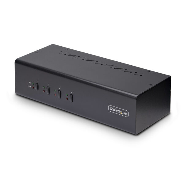 StarTech.com 4-Port Dual-Monitor DisplayPort KVM Switch, 4K 60Hz, 2x StarTech.com 4-Port Dual-Monitor DisplayPort KVM Switch, 4K 60Hz, 2x