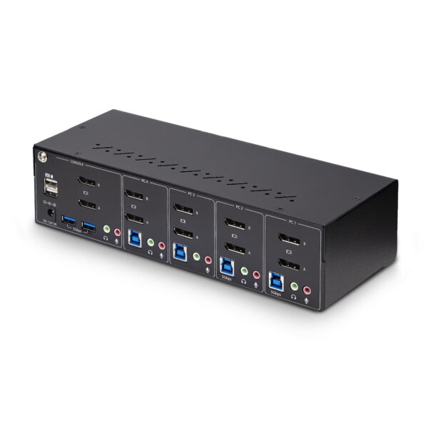 StarTech.com 4-Port Dual-Monitor DisplayPort KVM Switch, 4K 60Hz, 2x StarTech.com 4-Port Dual-Monitor DisplayPort KVM Switch, 4K 60Hz, 2x