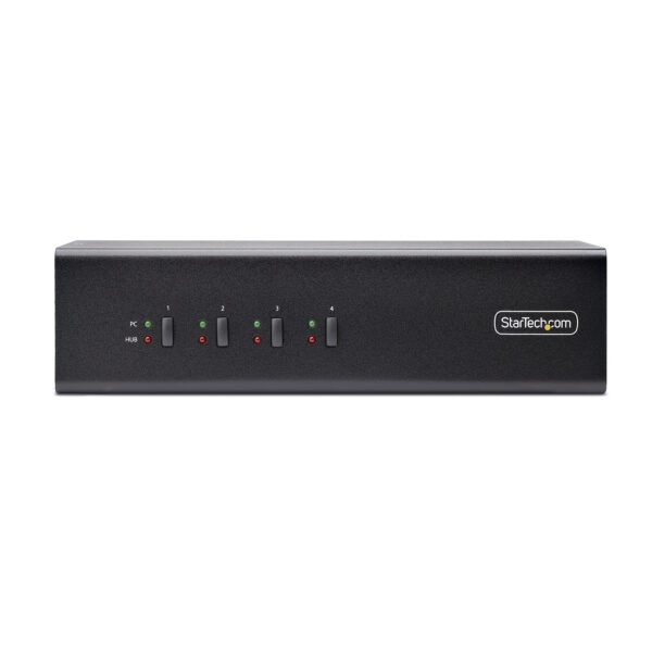 StarTech.com 4-Port Dual-Monitor DisplayPort KVM Switch, 4K 60Hz, 2x StarTech.com 4-Port Dual-Monitor DisplayPort KVM Switch, 4K 60Hz, 2x