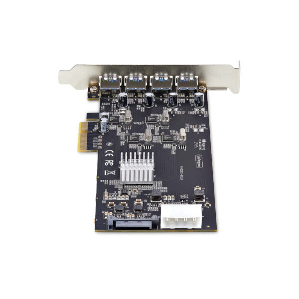 StarTech.com 4-Port USB PCIe Card, USB 3.2 5Gbps, PCI Express StarTech.com 4-Port USB PCIe Card, USB 3.2 5Gbps, PCI Express