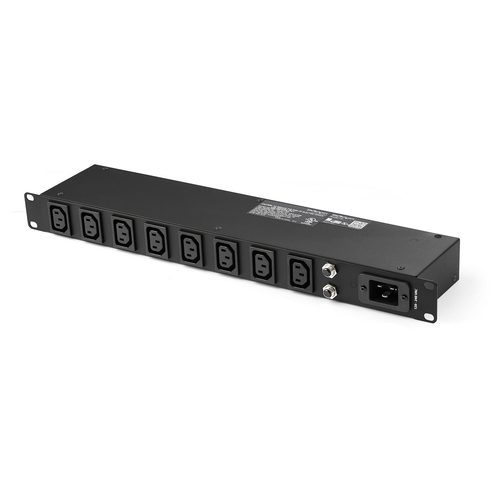 StarTech.com 8-Port Rack-Mount PDU with C13 Outlets - 16 A - 10 ft.