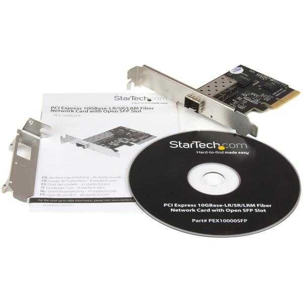 StarTech.com PCI Express 10 Gigabit Ethernet Fiber Network Card w
