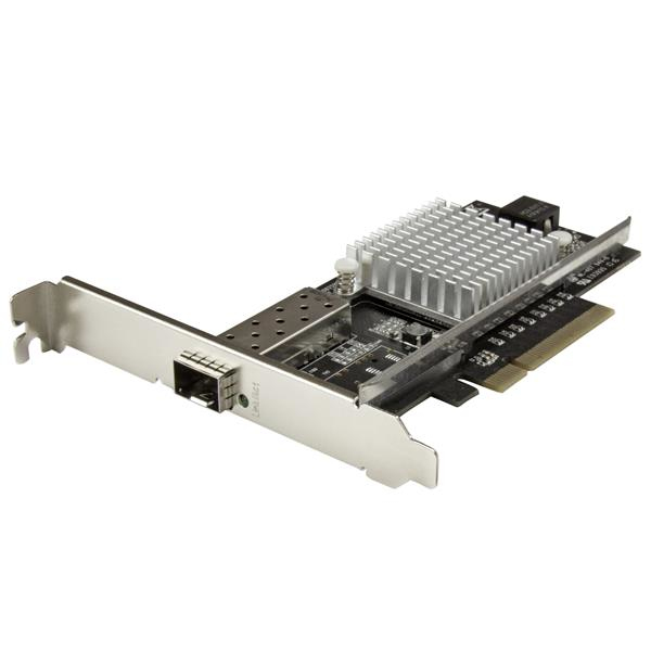 StarTech.com 1-Port 10G SFP+ Fiber Optic Network Card - PCIe - Intel