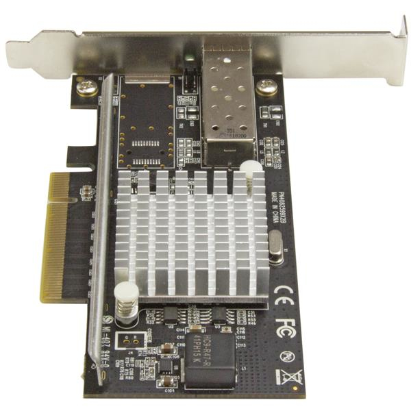 StarTech.com 1-Port 10G SFP+ Fiber Optic Network Card - PCIe - Intel