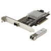 StarTech.com 1-Port 10G SFP+ Fiber Optic Network Card - PCIe - Intel