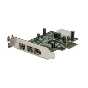 StarTech.com 3 Port 2b 1a Low Profile 1394 PCI Express FireWire Card StarTech.com 3 Port 2b 1a Low Profile 1394 PCI Express FireWire Card