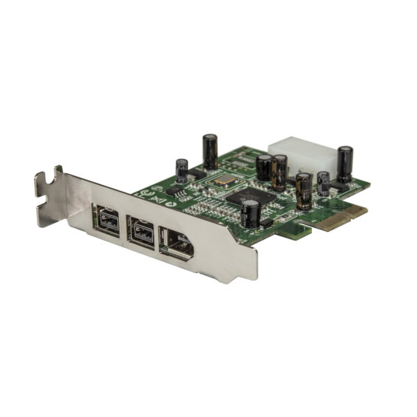 StarTech.com 3 Port 2b 1a Low Profile 1394 PCI Express FireWire Card