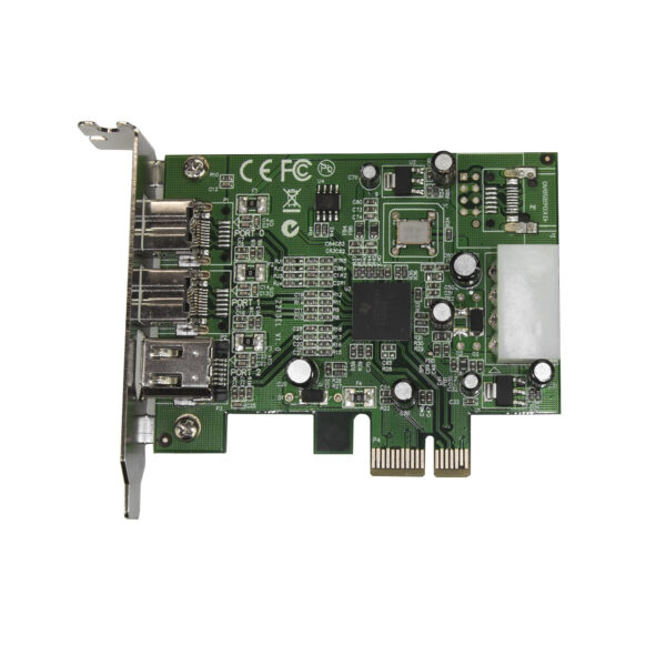 StarTech.com 3 Port 2b 1a Low Profile 1394 PCI Express FireWire Card