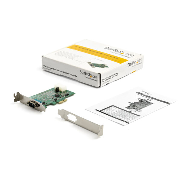 StarTech.com 1-port PCI Express RS232 Serial Adapter Card - PCIe StarTech.com 1-port PCI Express RS232 Serial Adapter Card - PCIe