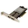 StarTech.com 2-Port 10G Fiber Network Card with Open SFP+ - PCIe, StarTech.com 2-Port 10G Fiber Network Card with Open SFP+ - PCIe,