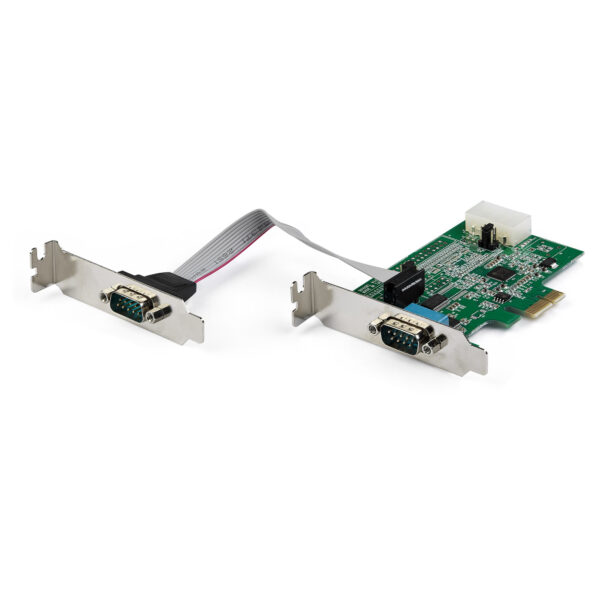 StarTech.com 2-port PCI Express RS232 Serial Adapter Card - PCIe StarTech.com 2-port PCI Express RS232 Serial Adapter Card - PCIe