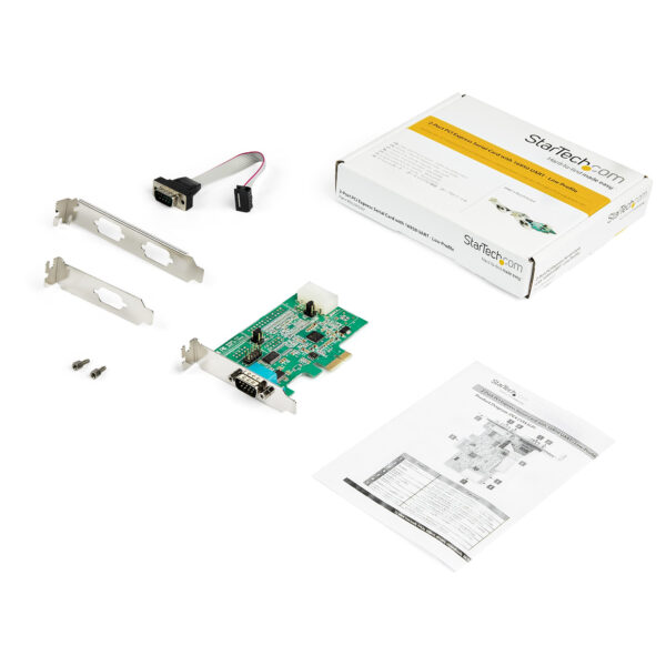StarTech.com 2-port PCI Express RS232 Serial Adapter Card - PCIe StarTech.com 2-port PCI Express RS232 Serial Adapter Card - PCIe