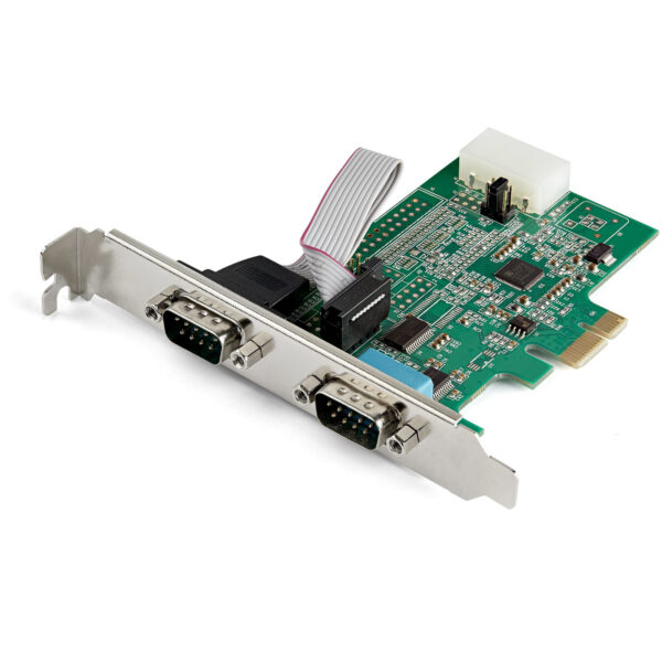 StarTech.com 2-port PCI Express RS232 Serial Adapter Card - PCIe StarTech.com 2-port PCI Express RS232 Serial Adapter Card - PCIe