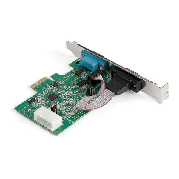 StarTech.com 2-port PCI Express RS232 Serial Adapter Card - PCIe StarTech.com 2-port PCI Express RS232 Serial Adapter Card - PCIe