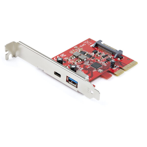 StarTech.com 2-Port 10Gbps USB-A & USB-C PCIe Card - USB 3.1 Gen 2 StarTech.com 2-Port 10Gbps USB-A & USB-C PCIe Card - USB 3.1 Gen 2