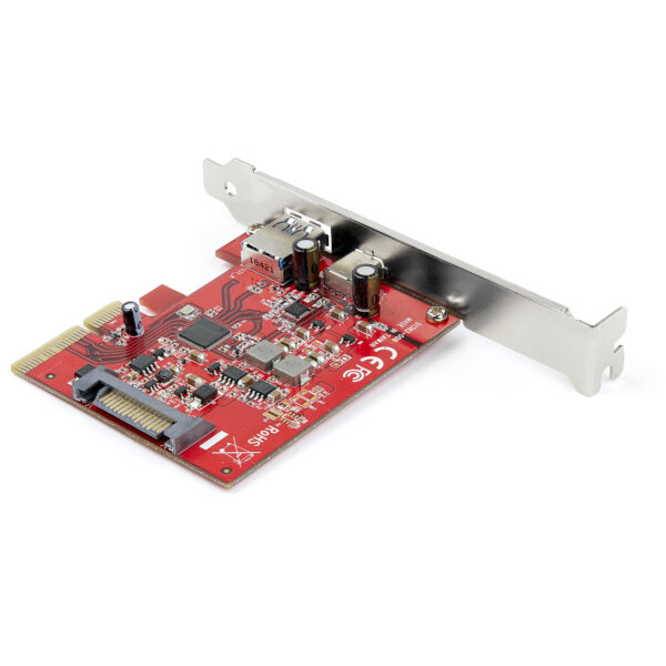 StarTech.com 2-Port 10Gbps USB-A & USB-C PCIe Card - USB 3.1 Gen 2 StarTech.com 2-Port 10Gbps USB-A & USB-C PCIe Card - USB 3.1 Gen 2