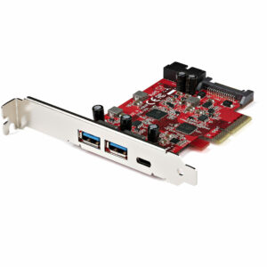 StarTech.com 5-Port USB PCIe Card - 10Gbps USB 3.1 Gen 2 PCIe Card w StarTech.com 5-Port USB PCIe Card - 10Gbps USB 3.1 Gen 2 PCIe Card w