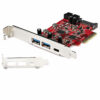 StarTech.com 5-Port USB PCIe Card - 10Gbps USB 3.1 Gen 2 PCIe Card w StarTech.com 5-Port USB PCIe Card - 10Gbps USB 3.1 Gen 2 PCIe Card w