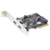 StarTech.com 2-Port USB PCIe Card with 10Gbps/port - USB 3.1/3.2 Gen StarTech.com 2-Port USB PCIe Card with 10Gbps/port - USB 3.1/3.2 Gen