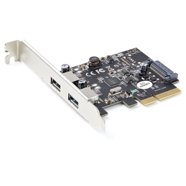 StarTech.com 2-Port USB PCIe Card with 10Gbps/port - USB 3.1/3.2 Gen StarTech.com 2-Port USB PCIe Card with 10Gbps/port - USB 3.1/3.2 Gen