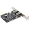 StarTech.com 2-Port USB PCIe Card with 10Gbps/port - USB 3.1/3.2 Gen StarTech.com 2-Port USB PCIe Card with 10Gbps/port - USB 3.1/3.2 Gen
