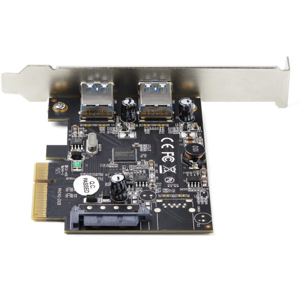 StarTech.com 2-Port USB PCIe Card with 10Gbps/port - USB 3.1/3.2 Gen StarTech.com 2-Port USB PCIe Card with 10Gbps/port - USB 3.1/3.2 Gen