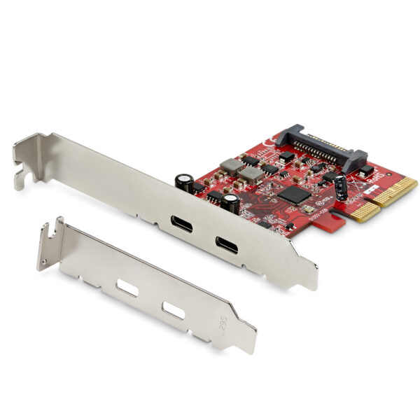StarTech.com 2-Port USB 3.2 Gen 2 PCIe Card, USB-C 10Gbps SuperSpeed StarTech.com 2-Port USB 3.2 Gen 2 PCIe Card, USB-C 10Gbps SuperSpeed