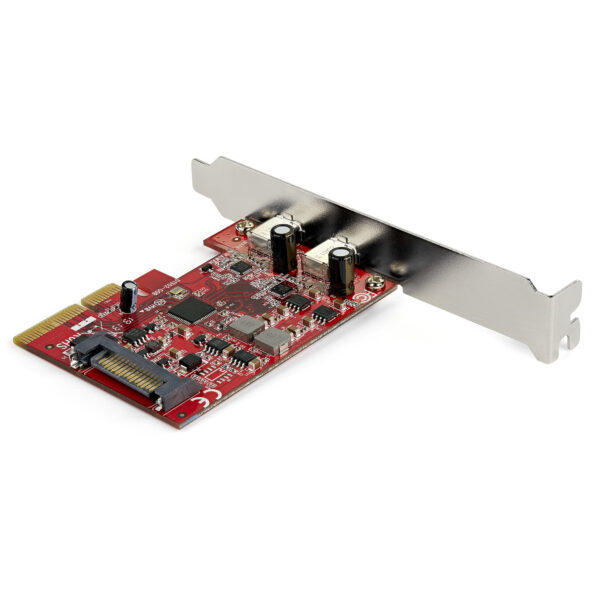 StarTech.com 2-Port USB 3.2 Gen 2 PCIe Card, USB-C 10Gbps SuperSpeed StarTech.com 2-Port USB 3.2 Gen 2 PCIe Card, USB-C 10Gbps SuperSpeed