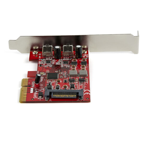 StarTech.com 2-Port USB 3.2 Gen 2 PCIe Card, USB-C 10Gbps SuperSpeed StarTech.com 2-Port USB 3.2 Gen 2 PCIe Card, USB-C 10Gbps SuperSpeed