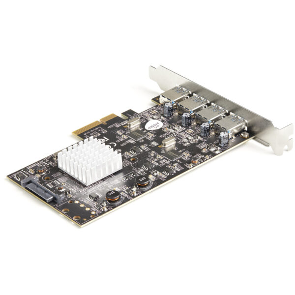 StarTech.com 4-Port USB PCIe Card - 10Gbps USB 3.1/3.2 Gen 2 Type-A StarTech.com 4-Port USB PCIe Card - 10Gbps USB 3.1/3.2 Gen 2 Type-A