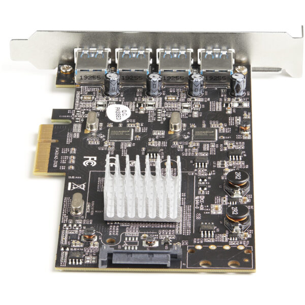 StarTech.com 4-Port USB PCIe Card - 10Gbps USB 3.1/3.2 Gen 2 Type-A StarTech.com 4-Port USB PCIe Card - 10Gbps USB 3.1/3.2 Gen 2 Type-A