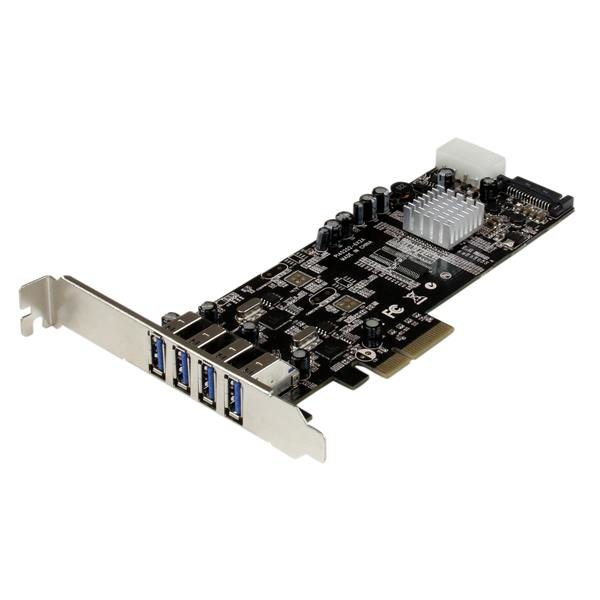 StarTech.com 4 Port PCI Express (PCIe) SuperSpeed USB 3.0 Card