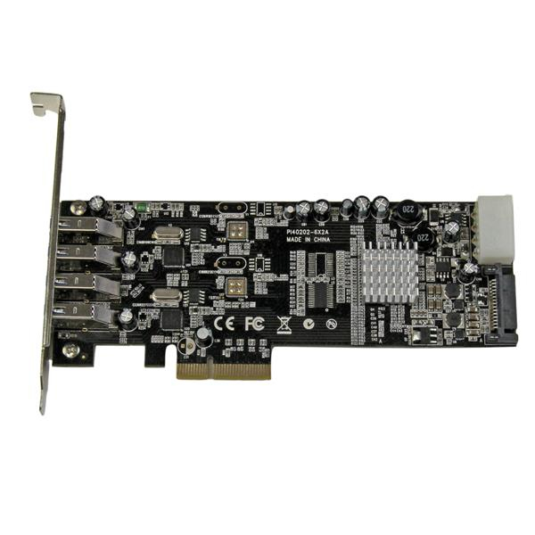 StarTech.com 4 Port PCI Express (PCIe) SuperSpeed USB 3.0 Card