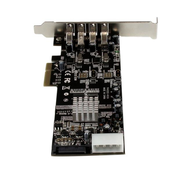 StarTech.com 4 Port PCI Express (PCIe) SuperSpeed USB 3.0 Card