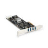 StarTech.com 4 Port USB 3.0 PCIe Card w/ 4 Dedicated 5Gbps Channels StarTech.com 4 Port USB 3.0 PCIe Card w/ 4 Dedicated 5Gbps Channels