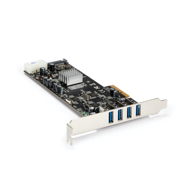 StarTech.com 4 Port USB 3.0 PCIe Card w/ 4 Dedicated 5Gbps Channels StarTech.com 4 Port USB 3.0 PCIe Card w/ 4 Dedicated 5Gbps Channels