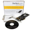 StarTech.com 4 Port USB 3.0 PCIe Card w/ 4 Dedicated 5Gbps Channels StarTech.com 4 Port USB 3.0 PCIe Card w/ 4 Dedicated 5Gbps Channels