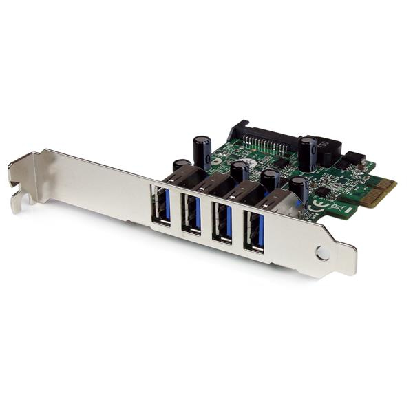 StarTech.com 4 Port PCI Express PCIe SuperSpeed USB 3.0 Controller StarTech.com 4 Port PCI Express PCIe SuperSpeed USB 3.0 Controller