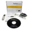 StarTech.com 4 Port PCI Express PCIe SuperSpeed USB 3.0 Controller StarTech.com 4 Port PCI Express PCIe SuperSpeed USB 3.0 Controller