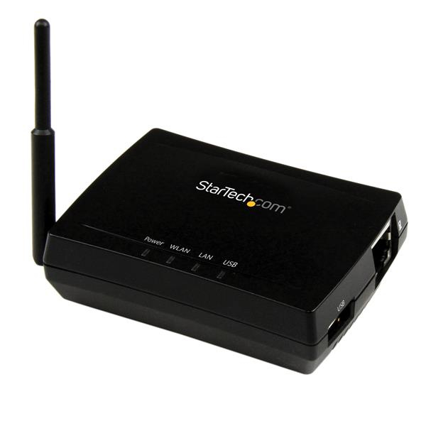 StarTech.com 1 Port USB Wireless-N 150Mbps AirPrint Server StarTech.com 1 Port USB Wireless-N 150Mbps AirPrint Server