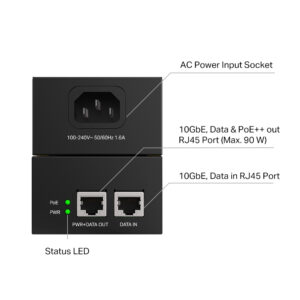 TP-Link Omada PoE++ Injector TP-Link Omada PoE++ Injector
