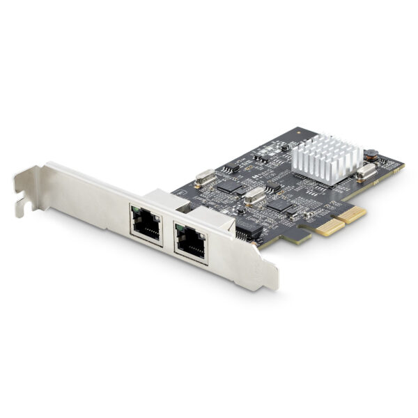 StarTech.com 2-Port 2.5Gbps NBASE-T PCIe Network Card, Intel I225-V, StarTech.com 2-Port 2.5Gbps NBASE-T PCIe Network Card, Intel I225-V,