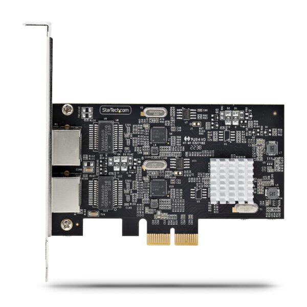StarTech.com 2-Port 2.5Gbps NBASE-T PCIe Network Card, Intel I225-V, StarTech.com 2-Port 2.5Gbps NBASE-T PCIe Network Card, Intel I225-V,