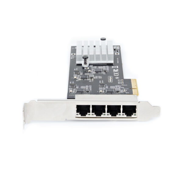 StarTech.com 4-Port 2.5Gbps NBASE-T PCIe Network Card, Intel I225-V,